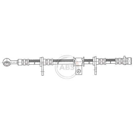 ➤ Шланг гальмівний MB SPRINTER/V KLASSE/VITO передн. (вир-во ABS) SL 5188
