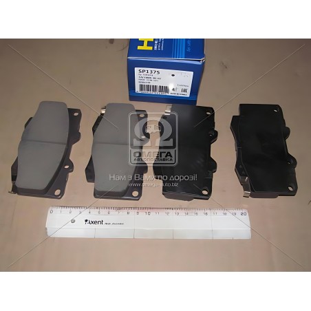 ➤ Колодка гальм. диск. TOYOTA HI-LUX 4X4 передн. (вир-во SANGSIN) SP1375