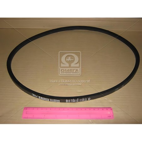 11х10-1100 Ремінь 11х10х1100 МАЗ 6422, ІКАРУС (вир-во Rubena) фото від Мотор-Агро Харків Україна