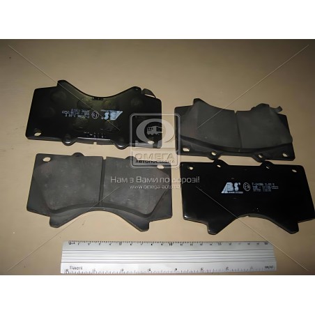 ➤ Колодка гальм. диск. TOYOTA LANDCRUISER V8 передн. (вир-во ABS) 37701
