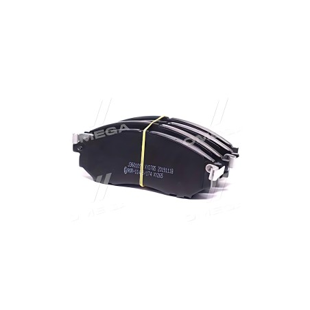 J3601093 Колодки гальмівні Nissan QASHQAI (J10, JJ10) 07 PATHFINDER 05- NAVARA 05- MURANO 05- (вир-во Jako фото від Мотор-Агро Х