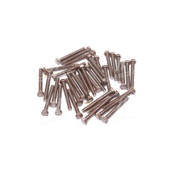 М8х70 Болт М8х70х1,25 шестигранний (1кг 1 компл) 5,8 DIN 933 / ГОСТ 7805 (повне різьблення) оцинк. білий фото від Мотор-Агро Хар