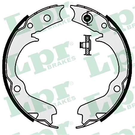 ➤ Колодка гальм. барабан. SUBARU FORESTER, IMPREZA, LEGACY II-III-IV задн. (вир-во LPR) 08360