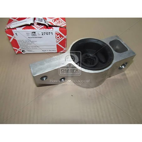 ➤ Сайлентблок важеля SEAT ALTEA, SKODA SUPERB II, VW CADDY III-IV 03-перед. міст праворуч (Вр-во FEBI) 27071