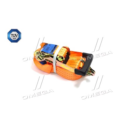 DK-3904 Стяжка вантажу, 3t. 50mm.x10m.(0.5+9.5) прогум. ручка ДК фото від Мотор-Агро Харків Україна