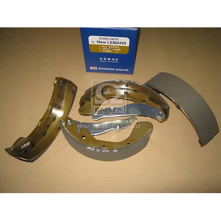 ➤ Колодка гальм. барабан. DAEWOO ESPERO,LACETTI,LANOS,LEMANS,NEXIA,NUBIRA задн. (вир-во SANGSIN) SA055-NEW