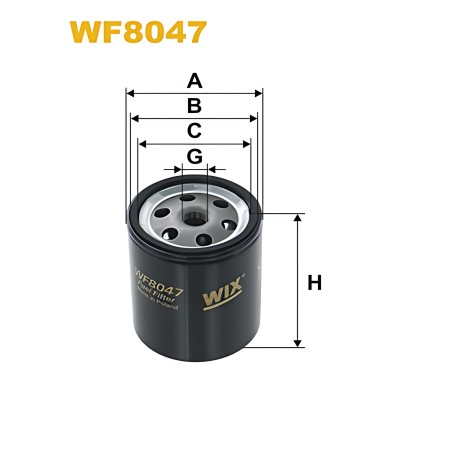 ➤ Фільтр палив. MERCEDES WF8047/PP840 (вир-во WIX-FILTERS) WF8047