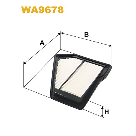 WA9678 Фільтр повітряний Honda CR-V III (вир-во WIX-FILTERS) фото від Мотор-Агро Харків Україна