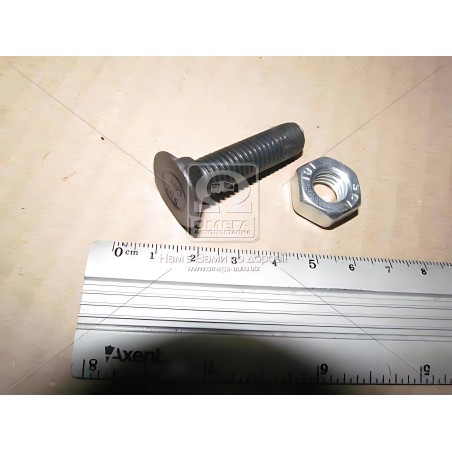 ➤ Болт 1199B М10х40 (10,9) з 2-ма упорами DIN11014 чорн. з гайкою (Unibolt) 1199B 10х40.10,9