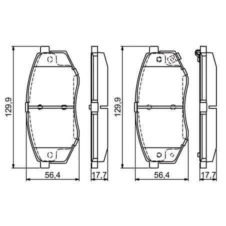 1987302817 Лампа розжарювання T4W 12V 4W BA9s ECO (вир-во BOSCH) фото від Мотор-Агро Харків Україна