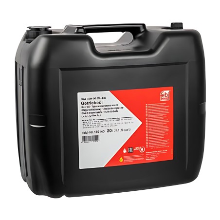 ➤ Олива трансміс. FEBI 75W-90 GL-4 GL-5 (Бочка 20л) 170140