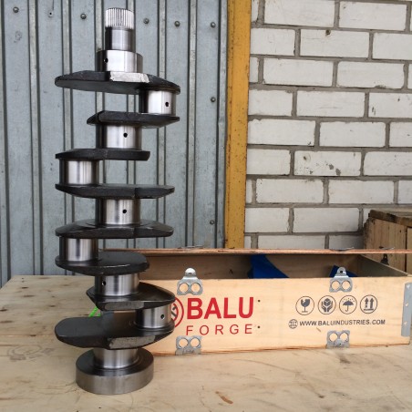 Вал колінчастий кований В41243421Т(двигун Д 3900,Perkins)(погрузчик Balkancar) ТМ Вalu