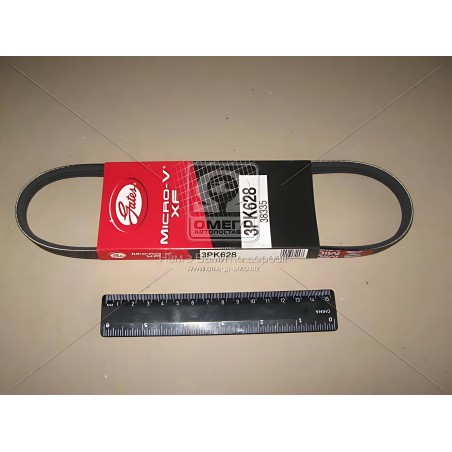 ➤ Ремінь поліклін. 3PK628 (Вир-во Gates) 3PK628