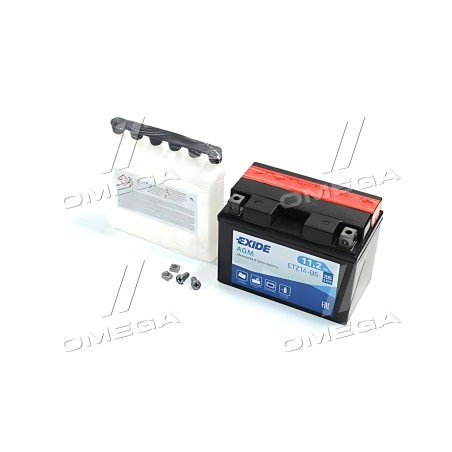 ETZ14-BS Акумулятор 11,2Ah-12v Exide AGM (ETZ14-BS) (150х87х110) L, EN205 фото від Мотор-Агро Харків Україна