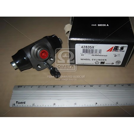 ➤ Циліндр гальм. роб. SKODA/VW OCTAVIA/CADDY/PASSAT задн. (вир-во ABS) 42835X