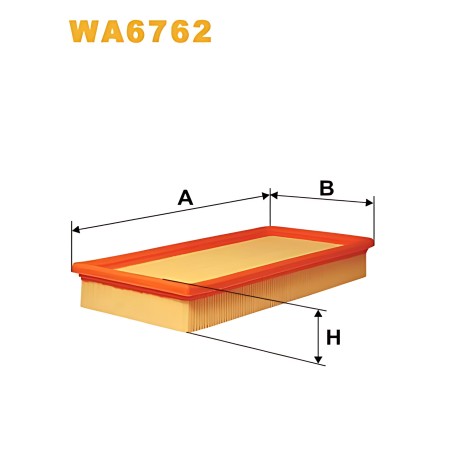 WA6762 Фільтр повітря SEAT IBIZA, VW POLO WA6762/AP149/4 (вир-во WIX-FILTERS) фото від Мотор-Агро Харків Україна