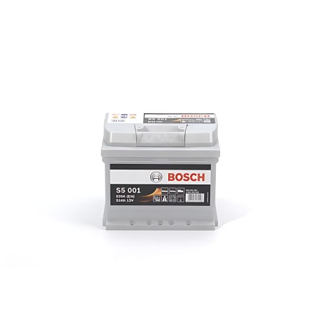 ➤ Акумулятор 52Ah-12v BOSCH (S5001) (207x175x175),R,EN520 0092S50010