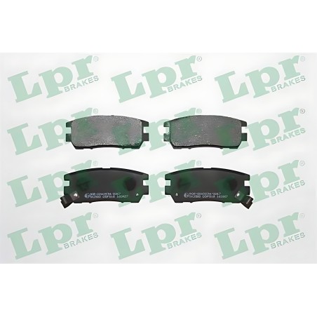 ➤ Колодка гальм. диск. MITSUBISHI L300, L400 задн. (вир-во LPR) 05P518