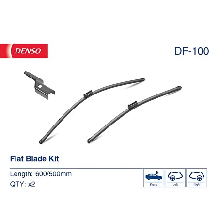 ➤ Щітка склоочис. 600/500 (вир-во Denso) DF-100
