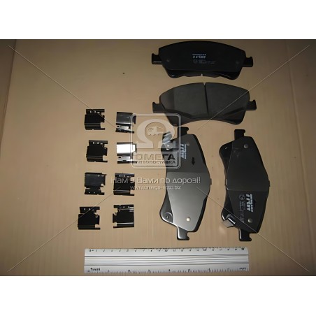 ➤ Колодка гальм. диск. TOYOTA AURIS, AVENSIS передн. (вир-во TRW) GDB3479