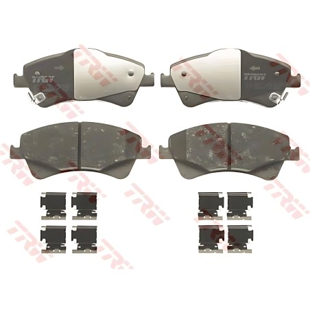 ➤ Колодка гальм. диск. TOYOTA AURIS, AVENSIS передн. (вир-во TRW) GDB3479