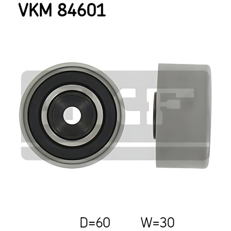 ➤ Паразитний, провідний ролик, зубчастий ремінь (Вир-во SKF) VKM 84601