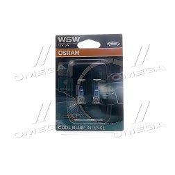 2825CBN-2BL Лампа допоміжн. освітлення W5W 12V 5W W2.1x9.5d COOL BLUE Intense (2 шт) blister (вир-во OSRAM) фото від Мотор-Агро 