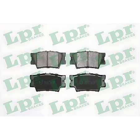 ➤ Колодка гальм. диск. TOYOTA CAMRY, RAV 4 задн. (вир-во LPR) 05P1281