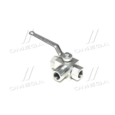 S19-S19-S19 (М16х1,5 Кран кульовий гідравл. 3-х ходовий S19-S19-S19 (М16х1,5-М16х1,5-М16х1,5) (ТМ JUBANA фото від Мотор-Агро Хар