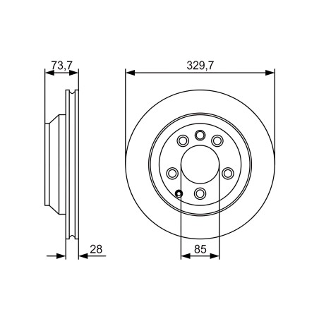 ➤ Фільтр паливний NISSAN (вир-во Bosch) 1457434451