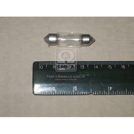 12854CP Лампа розжарювання FestoonT10,5X3812V 10W SV 8,5 (вир-во Philips) фото від Мотор-Агро Харків Україна
