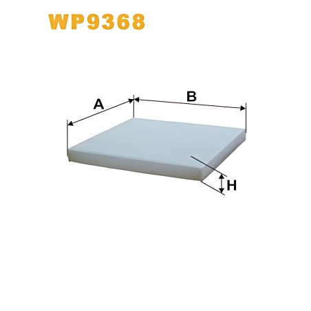 WP9368 Фільтр салону WP9368/K1261 (вир-во WIX-FILTERS) фото від Мотор-Агро Харків Україна