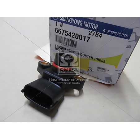 ➤ Датчик тиску наддуву Rodius, Kyron, Actyon (Sports), Rexton (вир-во SsangYong) 6675420017