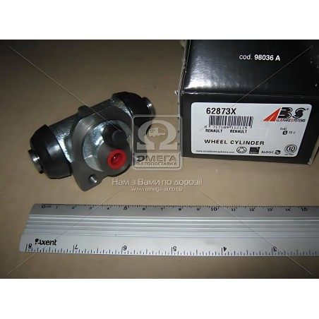 ➤ Циліндр гальм. роб. NISSAN/RENAULT KUBISTAR/KANGOO (вир-во ABS) 62873X