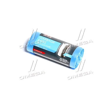 ➤ Пакети для сміття, 60*80, сині, HD, 60л/40шт. PRO SERVICE 1823080221