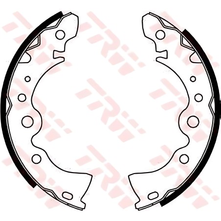 ➤ Колодка гальм. барабан. NISSAN ALMERA CLASSIC задн. (вир-во TRW) GS8246