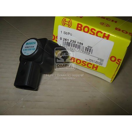 0261230189 Датчик, тиск у впускному газопроводі (вир-во Bosch) фото від Мотор-Агро Харків Україна