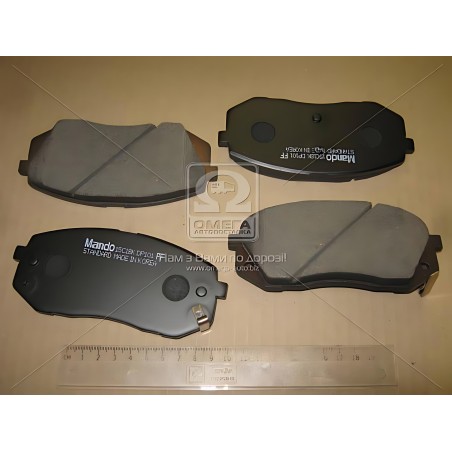 ➤ Колодки гальм. HYUNDAI/KIA I40/IX35/Carens/Sportage (вир-во Mando) MPK34