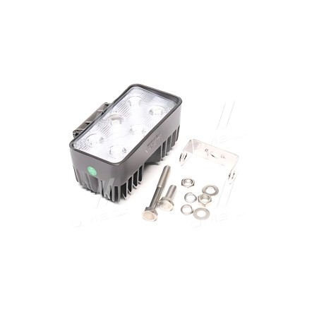 ➤ Фара LED прямокутна 18W, 6 ламп, 110*90мм, 1200Lm вузький промінь 12/24V 6000K (LITLEDA, JUBANA) 453701045