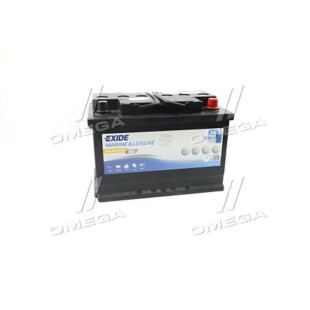 ➤ Акумулятор 56Аh(650wh)-12v Exide EQUIPMENT GEL (278х175х190),R,EN460 гелевий ES650