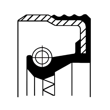 12012709B Сальник двигуна FRONT ALFA/VAG 32X47X10 FPM B1BAVISLDRWX7 (вир-во Corteco) фото від Мотор-Агро Харків Україна