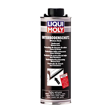 ➤ АНТИКОР для днища кузова Liqui Moly UNTERBODENSCHUTZ BITUMEN SCHWARZ 1л 6112