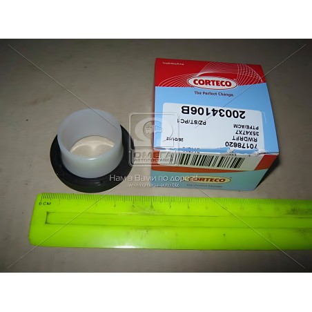 ➤ Сальник двигуна RENAULT 35X47X7 PTFE (з монтажною оболонкою) (вир-во Corteco) 20034106B