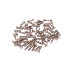 М8х30 Болт М8х30х1, 25 шестигранний (1кг 1 компл) 5,8 DIN 933 / ГОСТ 7805 (повне різьблення) чорний фото від Мотор-Агро Харків У