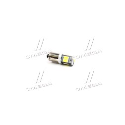 tmp-34T8-24V Лампа LED габарит, посветка панелі приладів T8-03 9SMD (розмір 5050) T4W (BA9s) білий 24V TEMPEST фото від Мотор-Аг