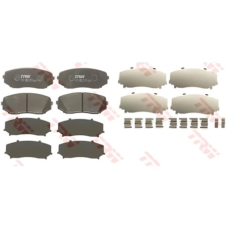 ➤ Колодка гальм. диск. MAZDA CX-7 передн. (вир-во TRW) GDB3471