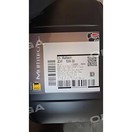 128150 Олива трансміс. ENI Multitech JD/F 10W-30 рек.на сучасні трактори (див.інфо) (Каністра 20л) фото від Мотор-Агро Харків Ук
