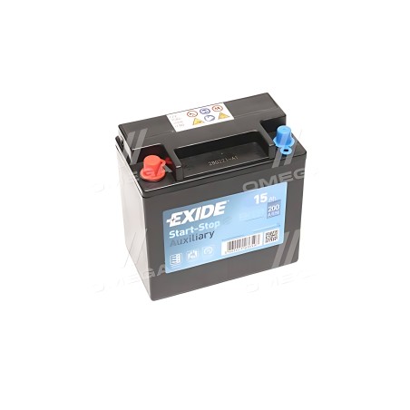 ➤ Акумулятор 15Ah-12v Exide AGM AUXILIARY (150х90х145), L, EN200 EK151