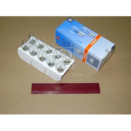 ➤ Лампа допоміжн. освітлення Р21W 12V 21W ВА15s (вир-во OSRAM) 7506