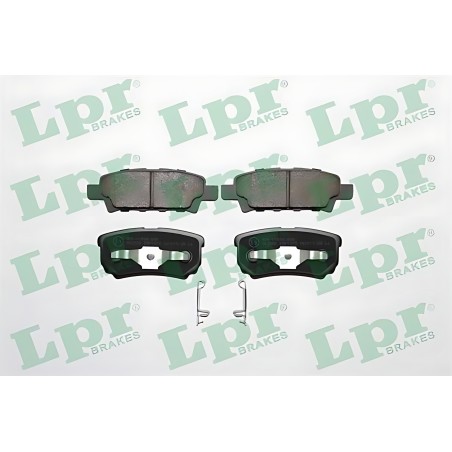 ➤ Колодка гальм. диск. MITSUBISHI LANCER задн. (вир-во LPR) 05P1373